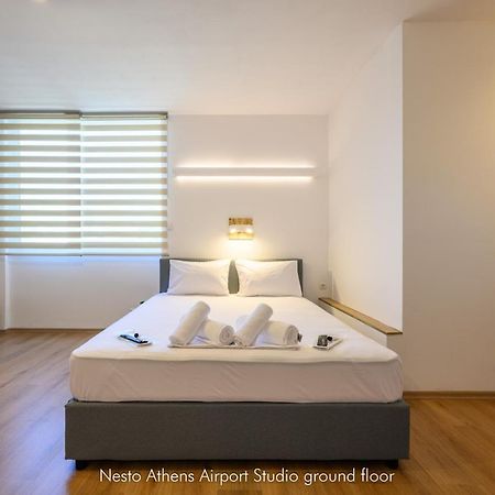 Апартаменты Nesto Athens Airport Zen Спата Экстерьер фото