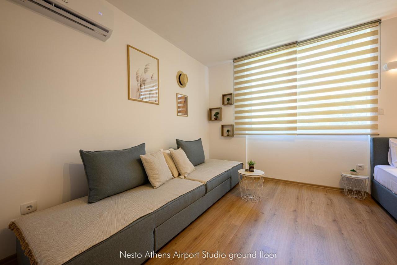 Апартаменты Nesto Athens Airport Zen Спата Экстерьер фото