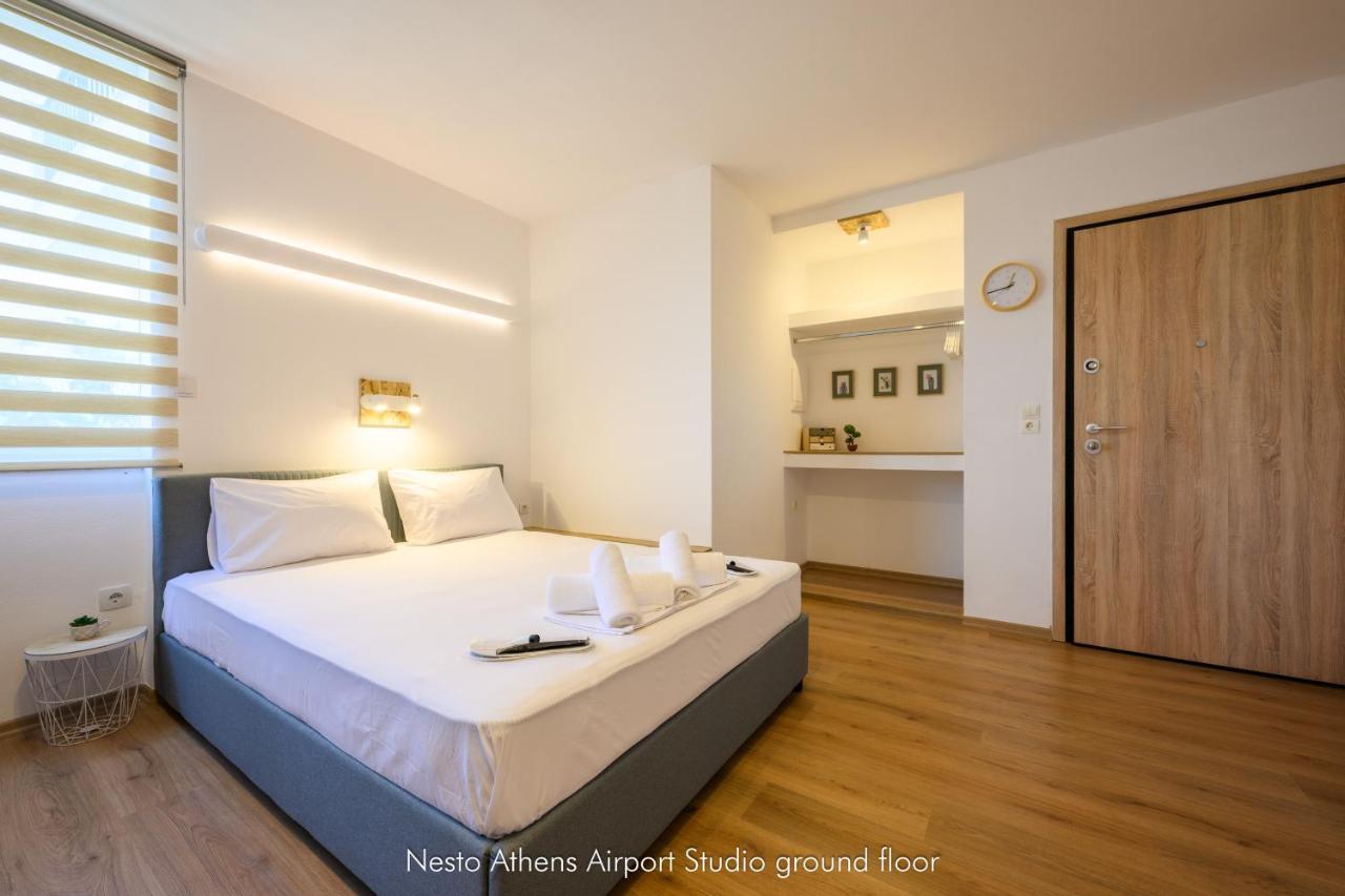Апартаменты Nesto Athens Airport Zen Спата Экстерьер фото