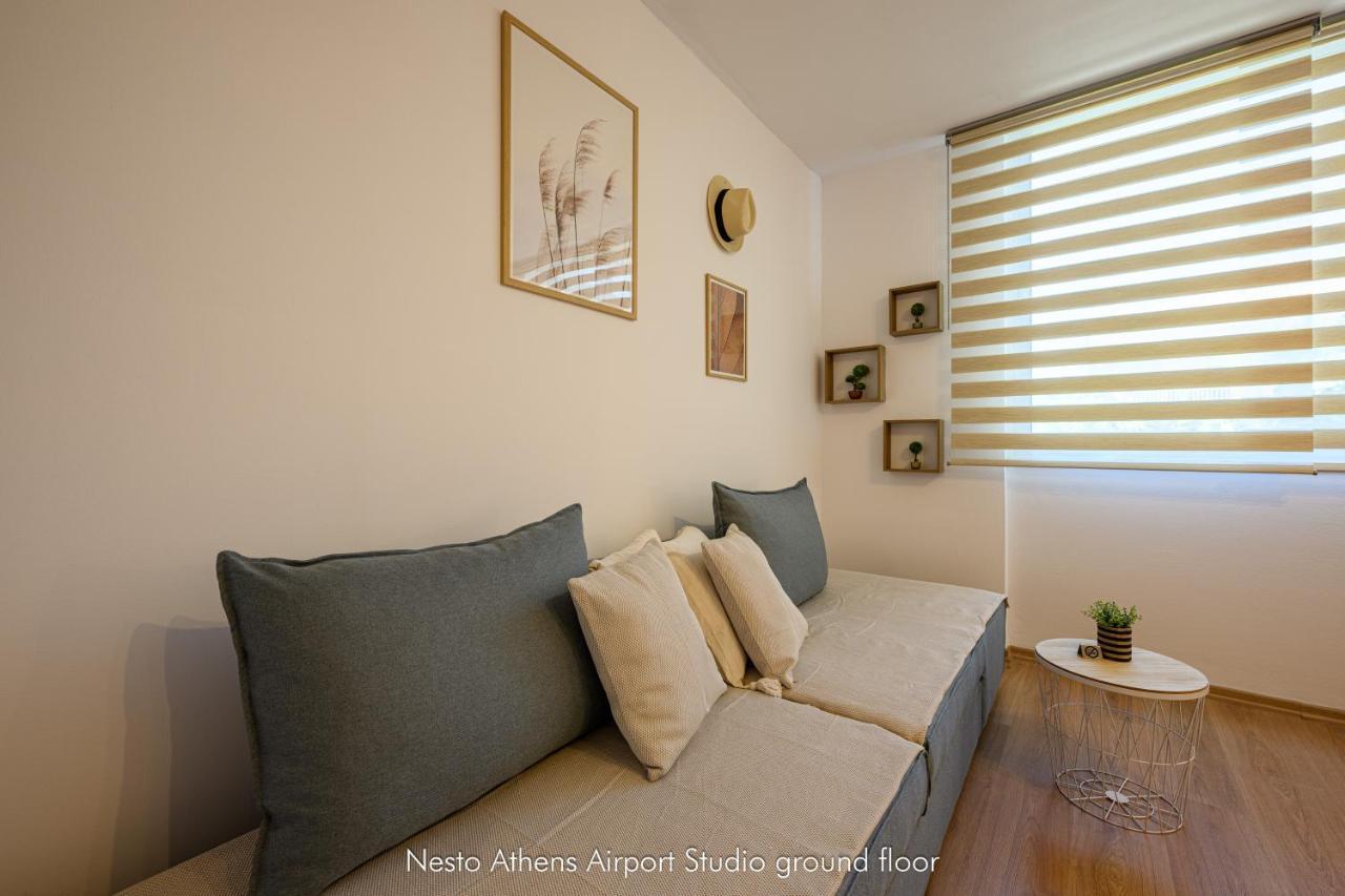 Апартаменты Nesto Athens Airport Zen Спата Экстерьер фото