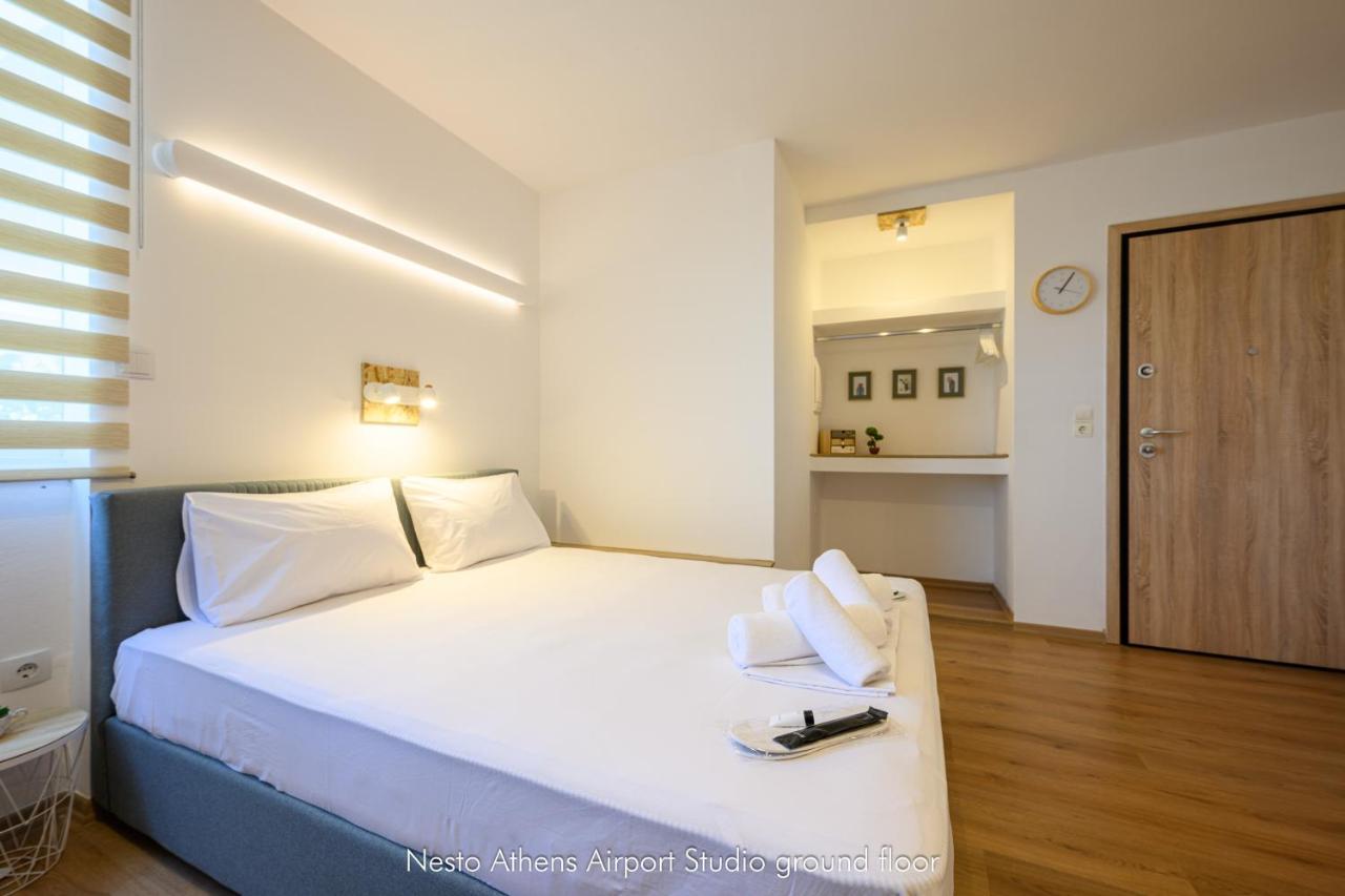 Апартаменты Nesto Athens Airport Zen Спата Экстерьер фото