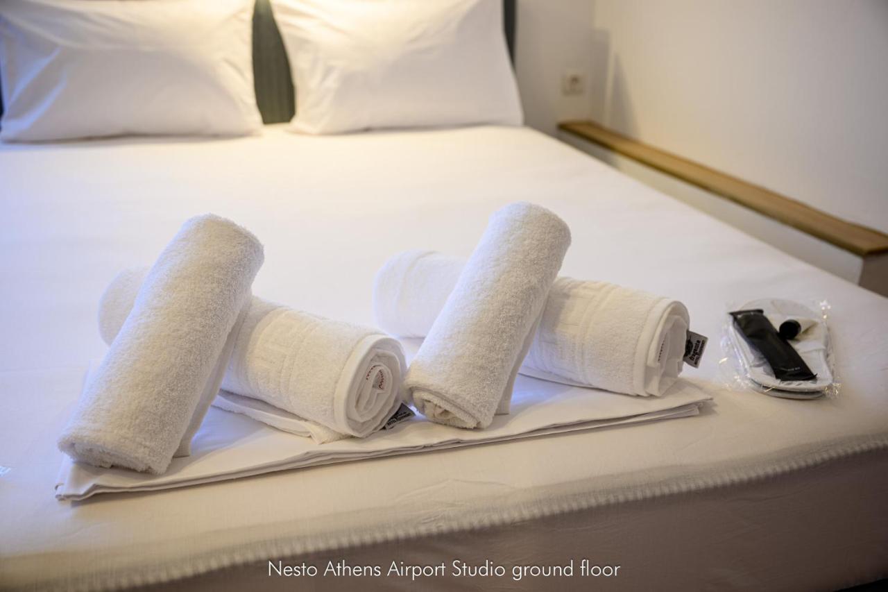 Апартаменты Nesto Athens Airport Zen Спата Экстерьер фото