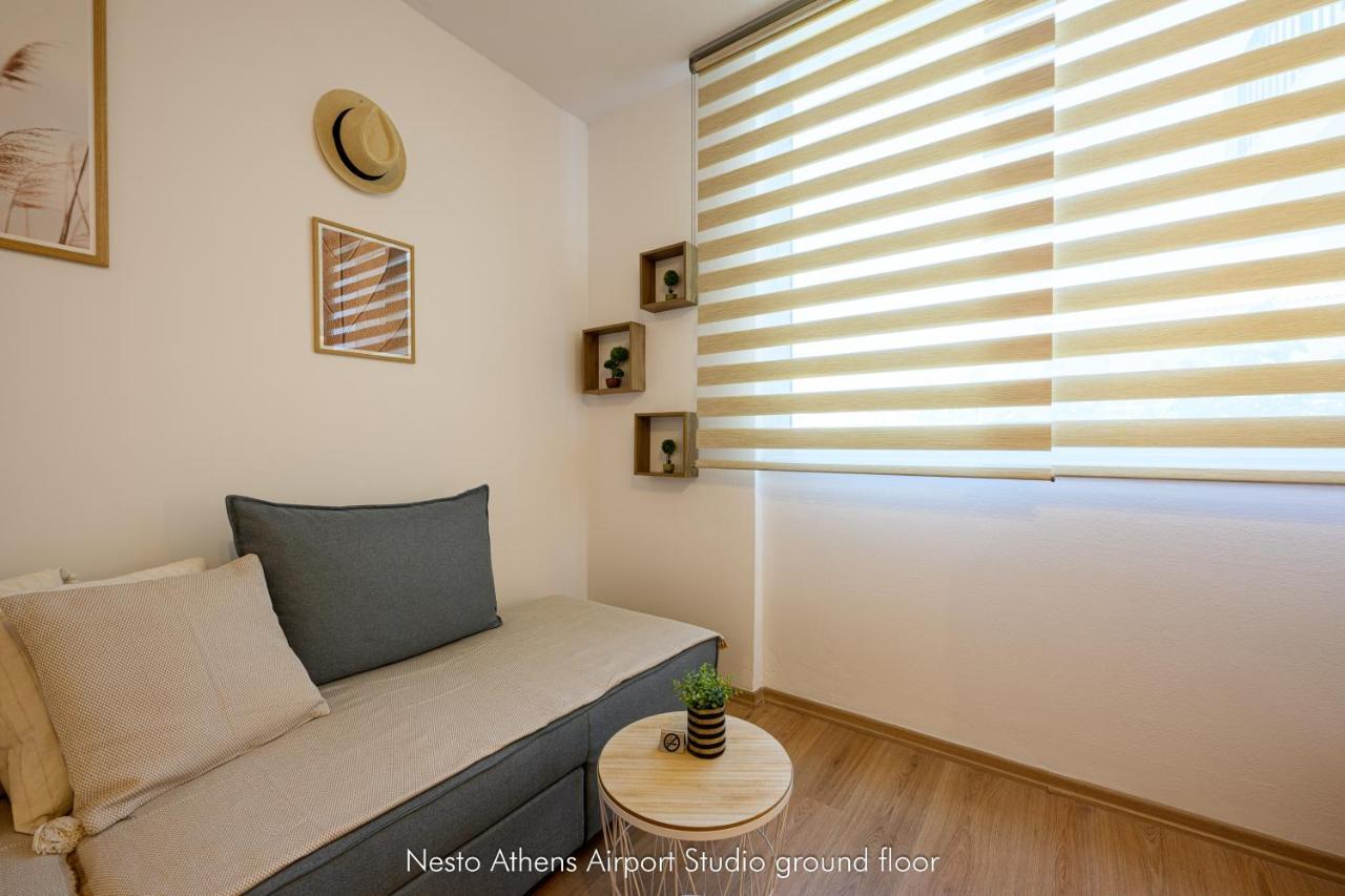 Апартаменты Nesto Athens Airport Zen Спата Экстерьер фото